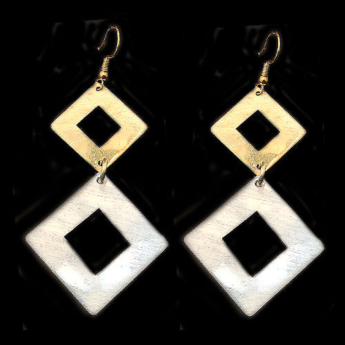 Squares Drop Earrings