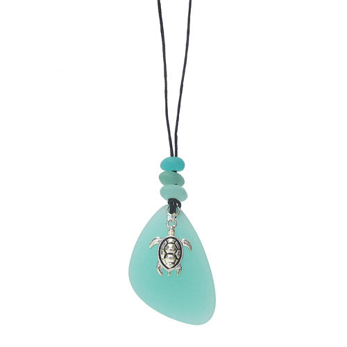Turtle Seaglass Necklace*