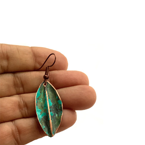 Green Turquoise Small Earrings