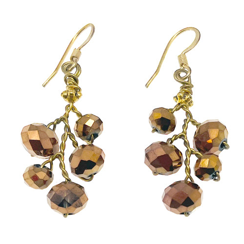 Bronze DANGLE Earrings