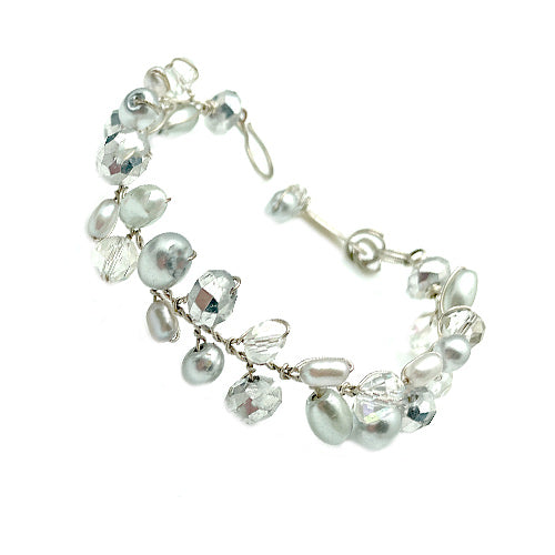 Silver Necklace,earrings ,bracelet