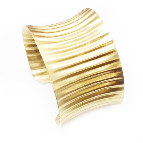 Crinkle Cuff Bracelets Silver,Copper or Gold