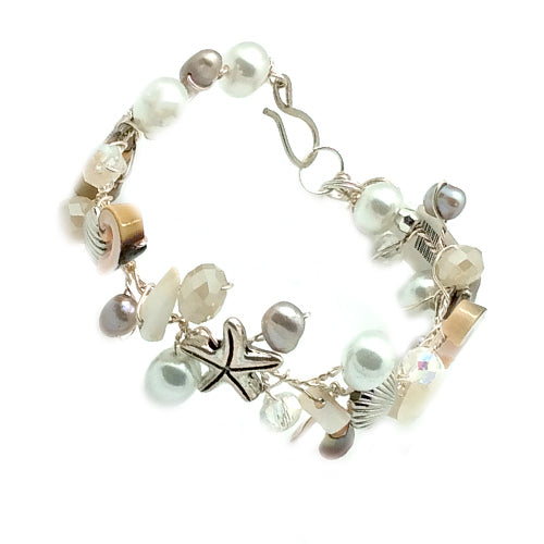 Starfish and Mollusk Bracelet
