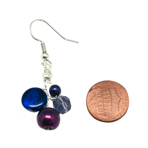 Purple Earrings