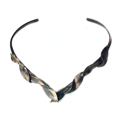 Leaves Choker Earrings set