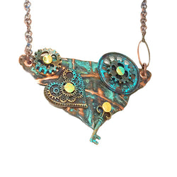 Steampunk Heart Necklace