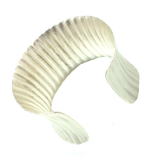 Crinkle Cuff Bracelets Silver,Copper or Gold