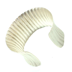 Crinkle Cuff Bracelets Silver,Copper or Gold