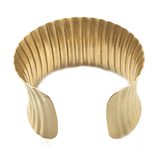Crinkle Cuff Bracelets Silver,Copper or Gold