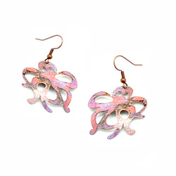 Octopus CORAL Earring