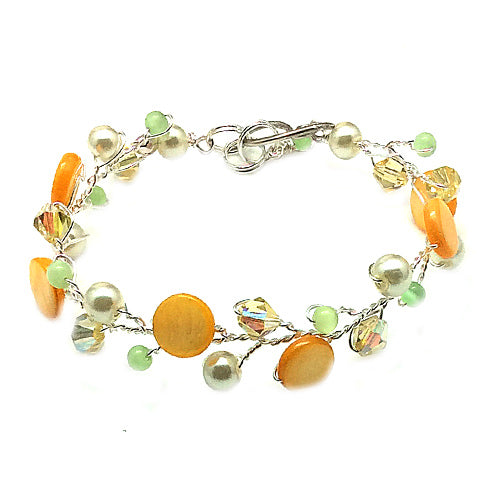 Delicate Yellow Green Design - Nurit Niskala