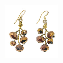 Bronze DANGLE Earrings