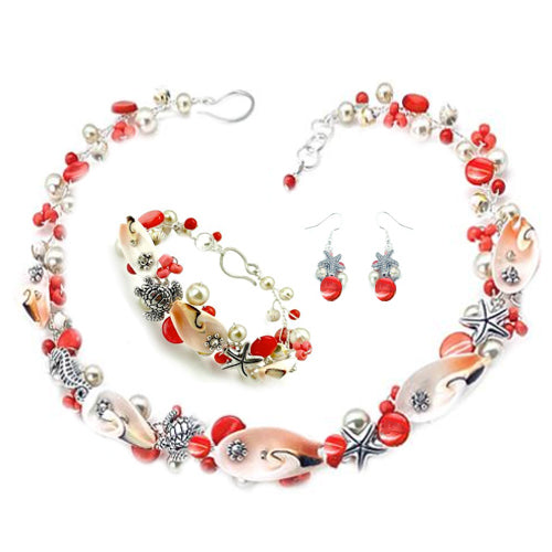 Coral Nautical Set