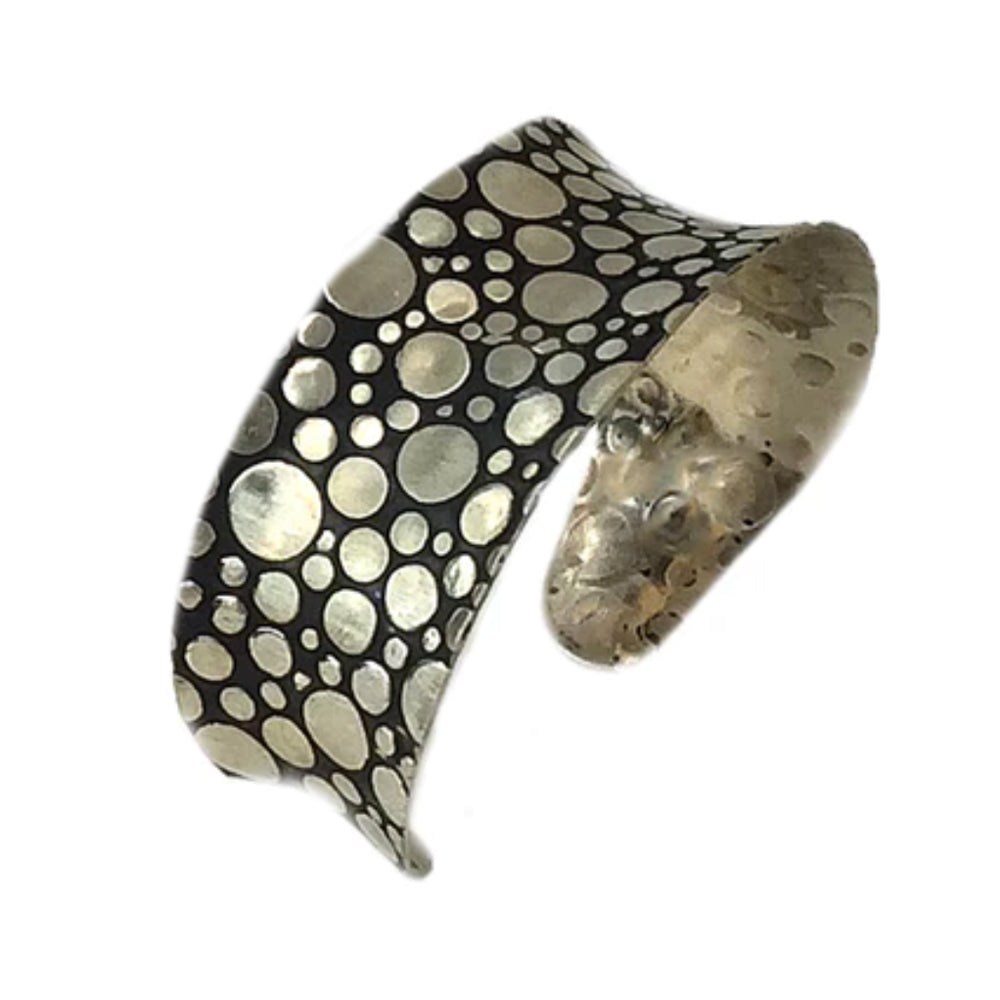 Silver Dots Cuff