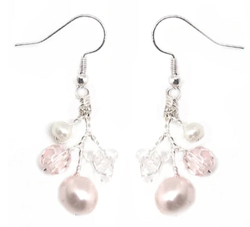 Pink Earrings