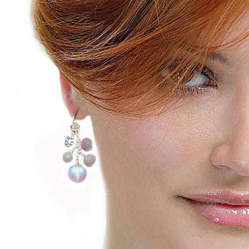 Lavender Delicate Earrings